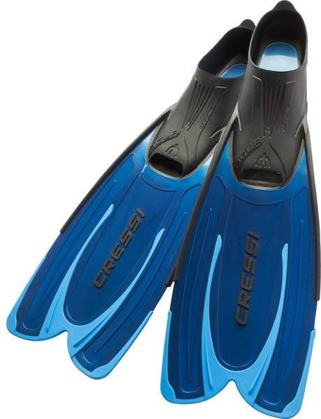 Cressi Adult Snorkeling & Scuba Diving Fins - Powerful Full Foot Pocket  Fins - Reaction Pro: Made in Italy